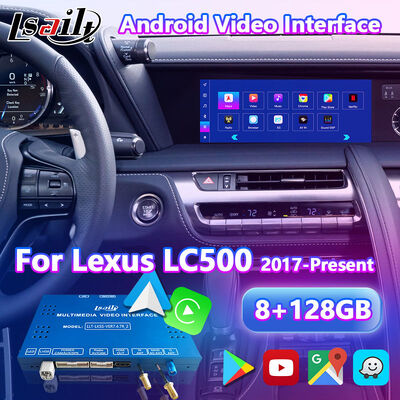 Interfaccia video Lsailt Android Carplay Lexus per Lexus LC 500h 500 LC500 LC500h dal 2017 a oggi