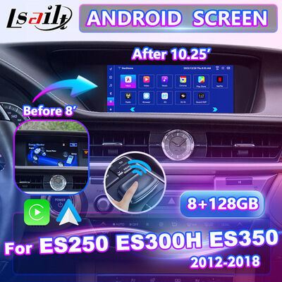 Schermo multimediale di navigazione Android Lsailt per Lexus ES 300h ES250 ES350 ES300H 2012-2018