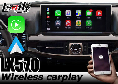 Auto carplay senza fili di androide dell'interfaccia di Lexus LX570 LX450d 2016-2020 con il gioco di youtube da Lsailt