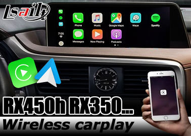 Sistema di navigazione di multimedia dell'automobile del CE, interfaccia Lexus RX350 RX450h 2016-2020 dell'automobile di Android