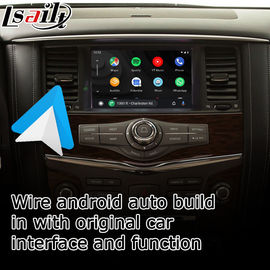 Interfaccia automatica 2011-2017 di Nissan Patrol Armada Y62 Android video Carplay senza fili