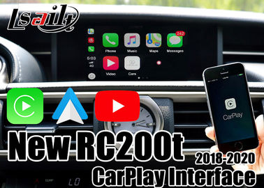 Interfaccia telecomandata di CarPlay della leva di comando video per Lexus 2018-2020 nuovi Rc200t Rc300h