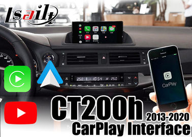 Radio leggera dell'interfaccia di Lsailt Carplay/metallico per Lexus CT200h 2013-2020