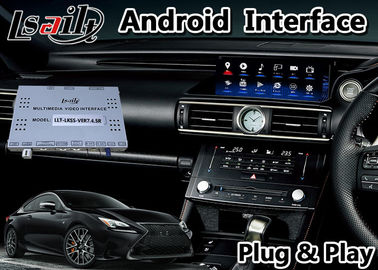 Scatola Android di navigazione di GPS dell'automobile di 4+64GB Lsailt per Lexus RC350 RC 350 2019-2020