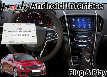 Interfaccia di multimedia di Lsailt Android 9,0 video per il sistema di INDICAZIONE del ATS 2014-2020 di Cadillac, plug and play di navigazione di GPS dell'automobile