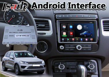 Interfaccia di multimedia di Lsailt Android video per 2011 - 2017 anni VW Touareg RNS850