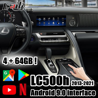 Scatola di GPS Android per la video interfaccia 2013-2021 Android con CarPlay, YouTube, auto di LEXUS LX570 LC500h di Android da Lsailt