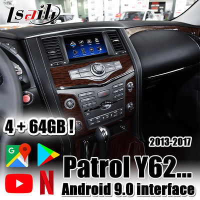 Attivazione automatica di voce di sostegno dell'interfaccia di Android di navigazione di Lsailt 4+64GB GPS con CarPlay, NetFlix per Nissan