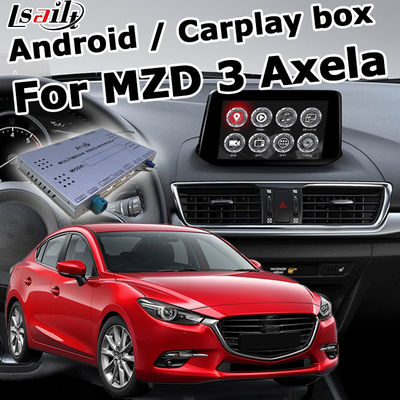 Scatola carplay di navigazione di Android dell'interfaccia di Mazda 3 Axela con controllo Facebook della manopola di Mazda