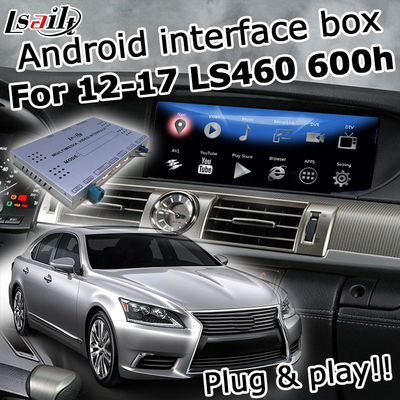 Velocità veloce automatica carplay youtube di Android della scatola di navigazione di GPS dell'automobile di Lexus LS460 LS600h