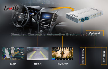 SOBBALZI scatola dell'interfaccia di navigazione di 6,0 Cadillac la video con la TV/l'aiuto di inversione/di Bluetooth