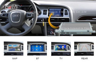 Sistema di navigazione di multimedia dell'automobile 800MHZ per AUDI Upgrade BT, DVD, collegamento dello specchio