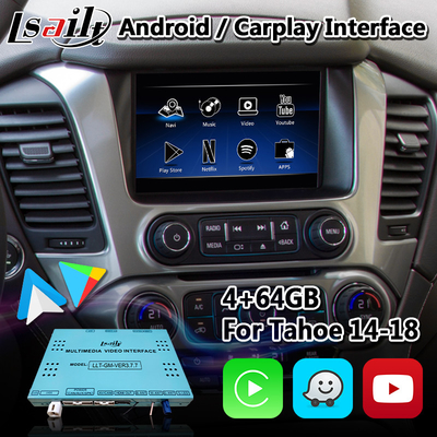 Interfaccia multimediale Lsailt Android Carplay per Chevrolet Tahoe 2015