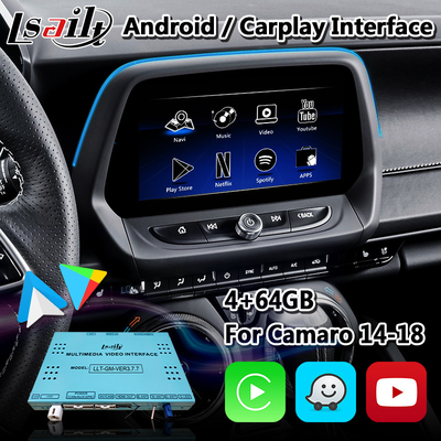 Le multimedia di Lsailt Carplay collegano mediante interfaccia per Chevrolet Camaro Tahoe suburbano all'auto di Android