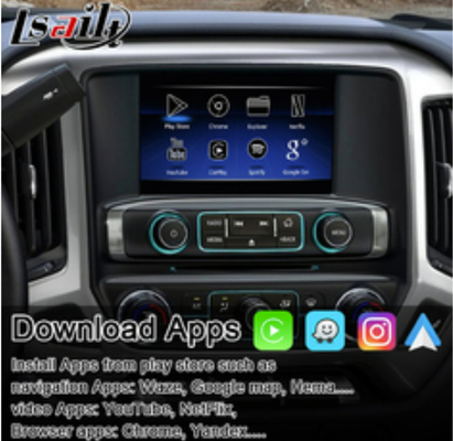 Le multimedia di CarPlay collegano mediante interfaccia per Chevrolet Silverado Tahoe MyLink all'auto di Android