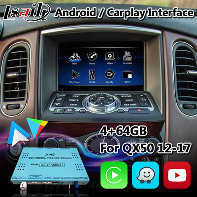 Lsailt Infiniti Carplay Box, interfaccia di navigazione GPS Android per QX50 con Android auto wireless