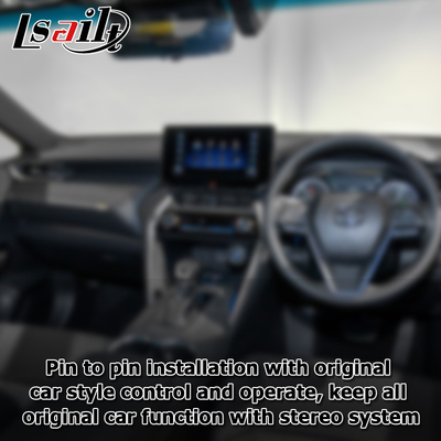 Toyota Harrier Venza Android 13 interfaccia video multimediale 2019-present wireless carplay android auto