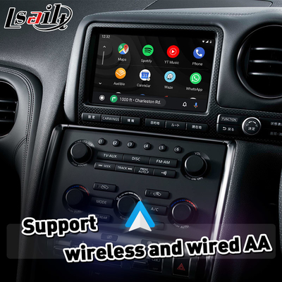 Interfaccia automatica di Lsailt Android Carplay per Nissan GT-r GTR R35 Nismo 2008-2010