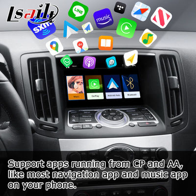 Carplay wireless android auto per Infiniti G37 G25 Q40 Q60 370GT skyline 08IT