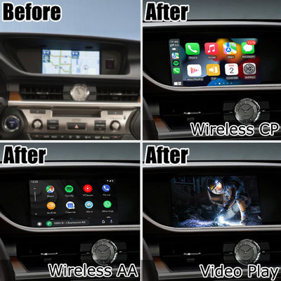 Lexus ES ES350 ES250 ES300h wireless carplay android auto mirroring box modulo Lsailt