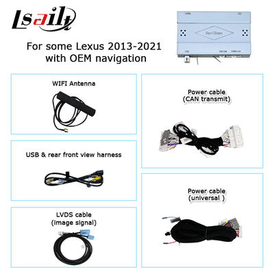 Lexus ES ES350 ES250 ES300h wireless carplay android auto mirroring box modulo Lsailt