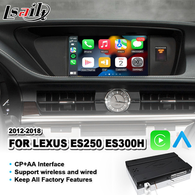Interfaccia wireless Android Auto Carplay per Lexus ES 250 300H 350 200 Controllo del mouse 2012-2018 ES250 ES350