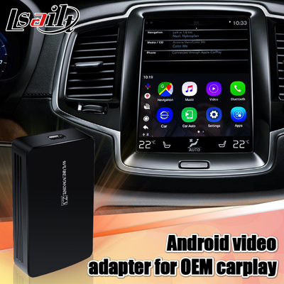 Video scatola 4GB RAM For Volvo S60 S90 di Carplay AI di aggiornamento dell'interfaccia di Android