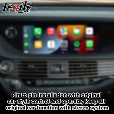 Schermo automatico di androide carplay senza fili di Lexus LS500 LS500h LS350 che rispecchia interfaccia