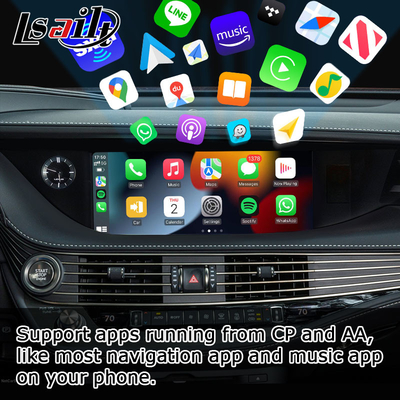 Schermo automatico di androide carplay senza fili di Lexus LS500 LS500h LS350 che rispecchia interfaccia