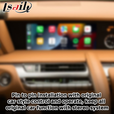 Rispecchiarsi carplay automatico dello schermo di sostegno dell'interfaccia di media di androide senza fili di Lexus LC LC500 LC500h