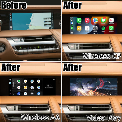 Rispecchiarsi carplay automatico dello schermo di sostegno dell'interfaccia di media di androide senza fili di Lexus LC LC500 LC500h