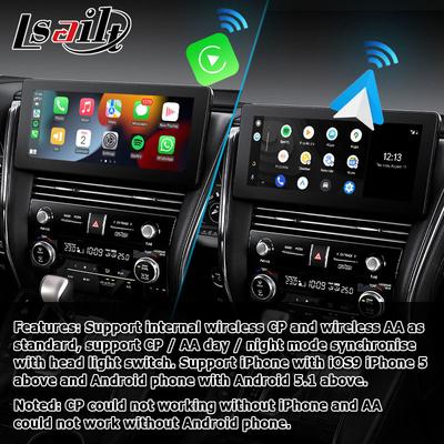 Auto senza fili di Android carplay per la proiezione dello schermo di Lexus LM300h LM350 LM