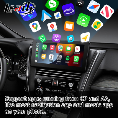 Auto senza fili di Android carplay per la proiezione dello schermo di Lexus LM300h LM350 LM