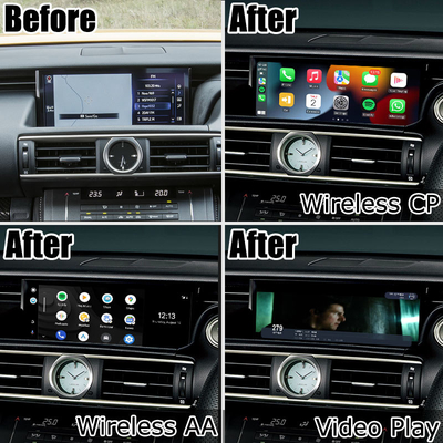 Radio carplay per l'auto di androide di Lexus RC RC350 RCF RC200t RC300h RC300