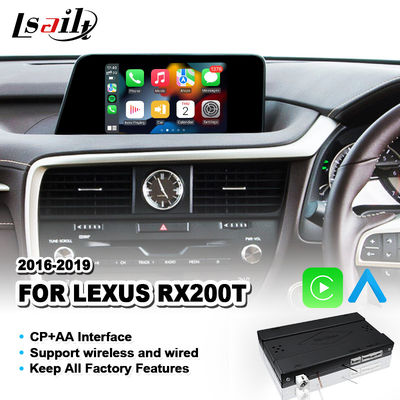 Car Integration Carplay Interface per il controllo del mouse Lexus RX200T RX350 RX300 RX 2016-2019