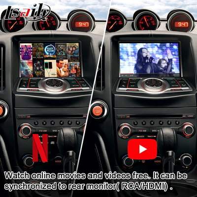 Schermo di multimedia dell'automobile per l'esposizione della sostituzione dell'esploratore 2012-2018 HD della pattuglia di Nissan 370Z