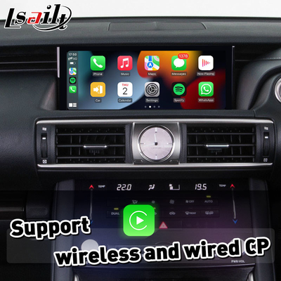 Interfaccia wireless Android Auto Carplay Per Lexus IS200T IS300H IS350 F Sport IS 200T Controllo del mouse 2017-2020