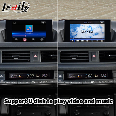 Android Auto Carplay Interface per Lexus CT200H CT 200h Controllo del mouse 2014-2017