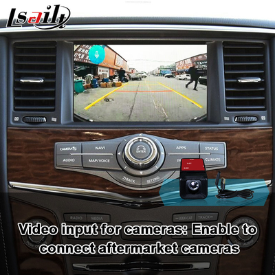 Interfaccia per Nissan Armada, ricerca, esploratore di Lsailt CarPlay con l'auto di Android, schermo originale di aggiornamento