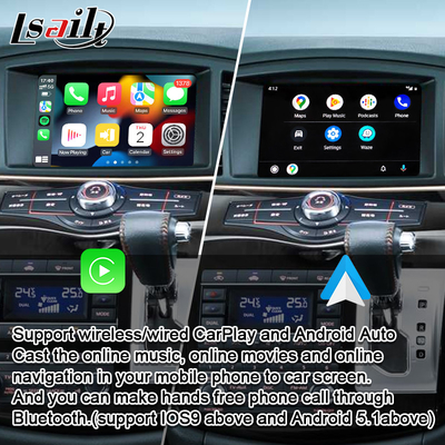 Nissan CarPlay Interface con l'auto di Android, YouTube, Spotify per Elgrand, pattuglia, armada, esploratore
