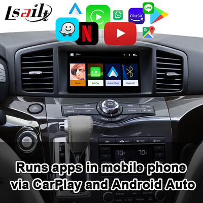 Interfaccia senza fili di CarPlay per Nissan Quest, pattuglia, armada, Infiniti QX con YouTube, auto di Android