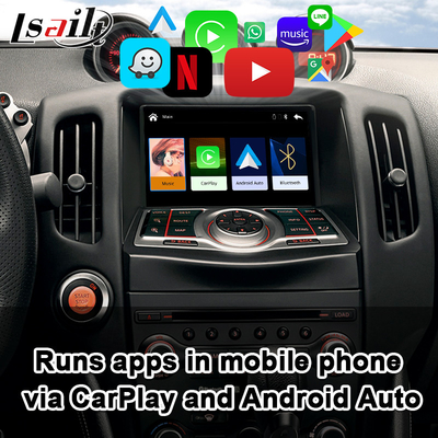 Interfaccia automatica di Android CarPlay per le macchine fotografiche della parte posteriore di sostegno di Infiniti QX dell'esploratore di Nissan 370Z