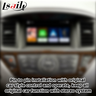 Scatola automatica senza fili di navigazione di Carplay Android per Nissan Pathfinder R52 2017-2021