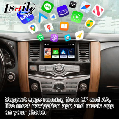 Soluzione carplay senza fili automatica Australia compatibile di aggiornamento di Android di stile dell'OEM di Infiniti QX80