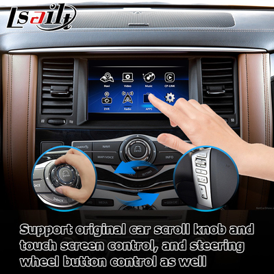 Soluzione carplay senza fili automatica Australia compatibile di aggiornamento di Android di stile dell'OEM di Infiniti QX80