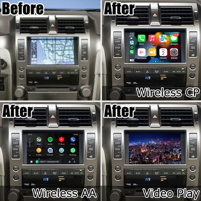 Aggiornamento automatico carplay di Apple Android per stile dell'OEM di Lexus GX460 integrare aggiornamento
