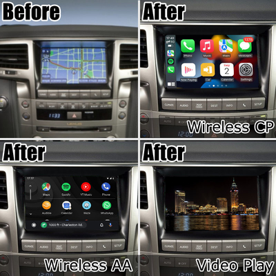 Scatola automatica senza fili dell'interfaccia di aggiornamento di stile dell'OEM di Lexus LX570 Carplay Android
