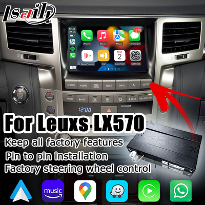 Scatola automatica senza fili dell'interfaccia di aggiornamento di stile dell'OEM di Lexus LX570 Carplay Android