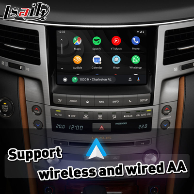 Lsailt Wireless Android Auto Carplay Interface per il 2012-2015 Lexus LX 570 LX570