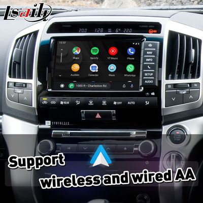 Interfaccia automatica senza fili di Toyota Carplay Android per Land Cruiser 200 V8 LC200 2012-2015